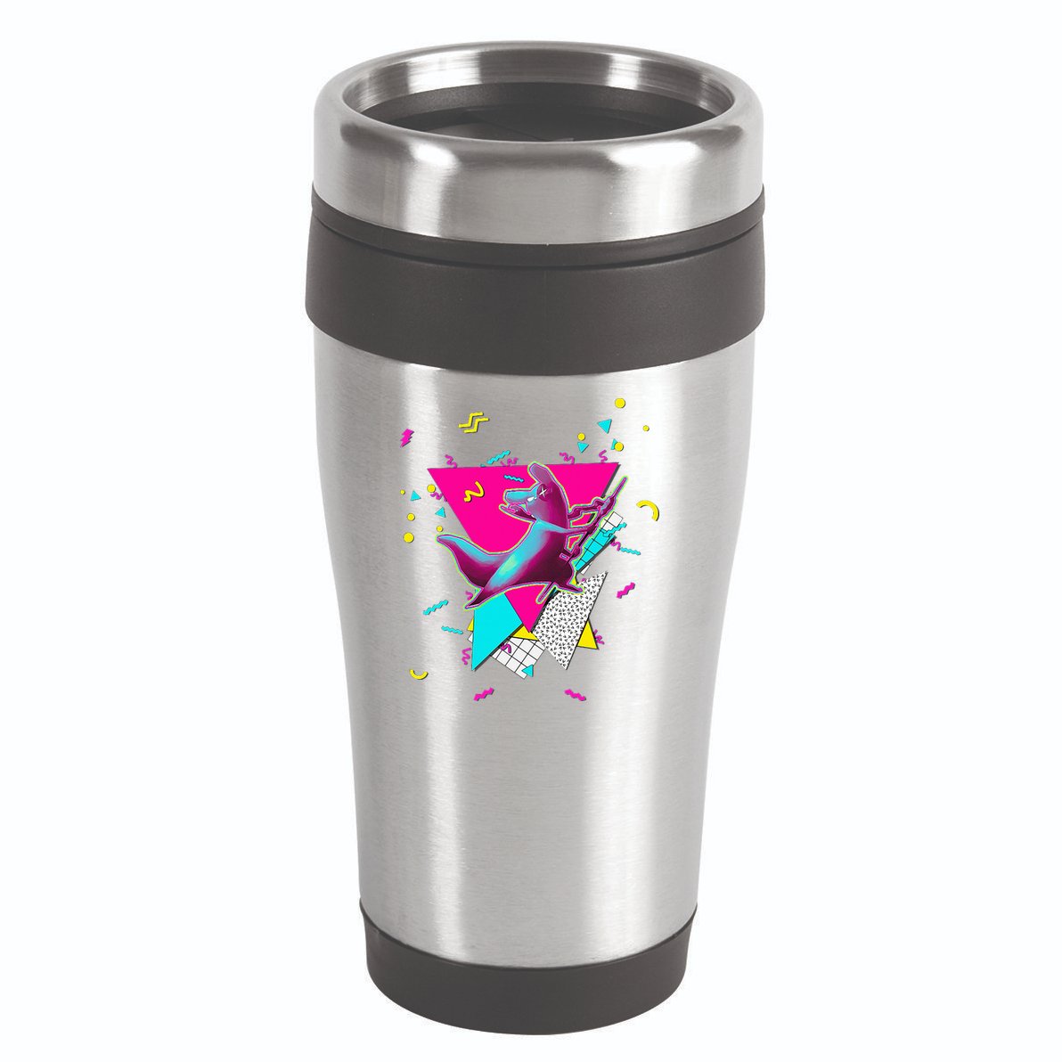 Artificer Slugcat  Indie Game Rain World 90s design  16oz Travel Tumbler