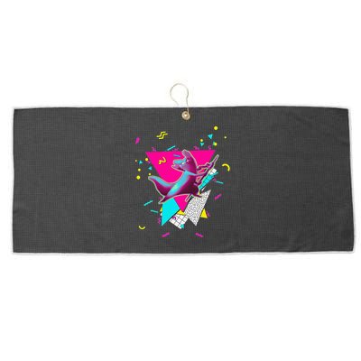 Artificer Slugcat  Indie Game Rain World 90s design  Large Microfiber Waffle Golf Towel