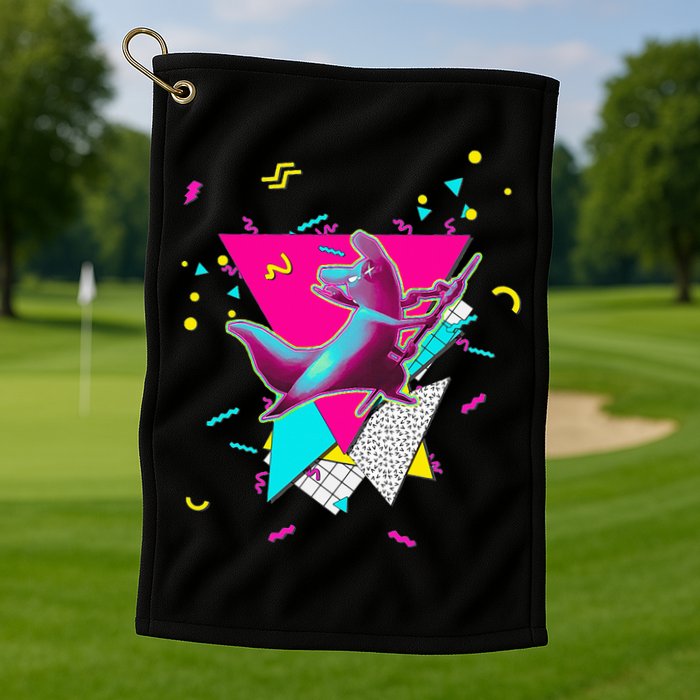 Artificer Slugcat  Indie Game Rain World 90s design  Golf Towel