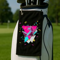 Artificer Slugcat  Indie Game Rain World 90s design  Golf Towel