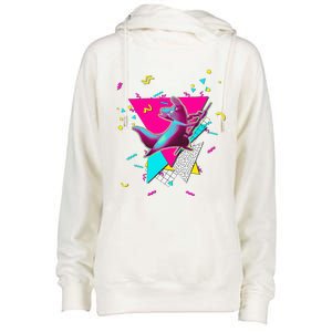 Artificer Slugcat  Indie Game Rain World 90s design  Womens Funnel Neck Pullover Hood