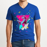 Artificer Slugcat  Indie Game Rain World 90s design  V-Neck T-Shirt