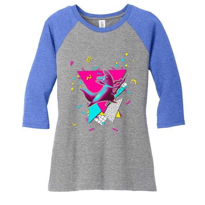 Artificer Slugcat  Indie Game Rain World 90s design  Women's Tri-Blend 3/4-Sleeve Raglan Shirt