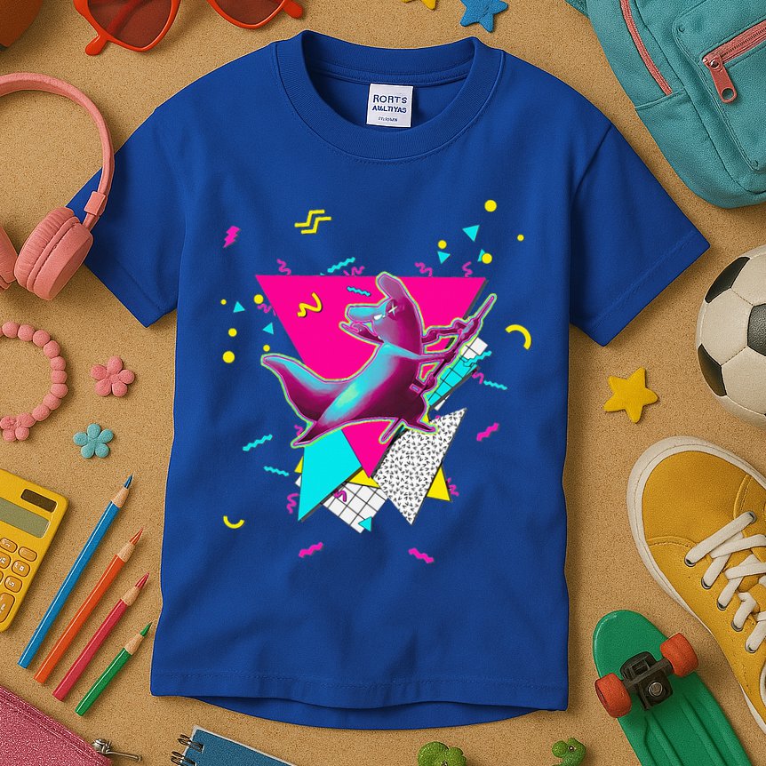 Artificer Slugcat  Indie Game Rain World 90s design  Kids T-Shirt