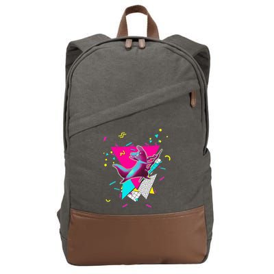 Artificer Slugcat  Indie Game Rain World 90s design  Cotton Canvas Backpack
