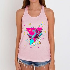 Artificer Slugcat  Indie Game Rain World 90s design  Women's Knotted Racerback Tank