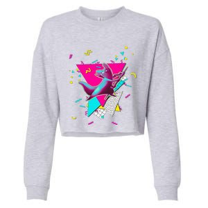 Artificer Slugcat  Indie Game Rain World 90s design  Cropped Pullover Crew