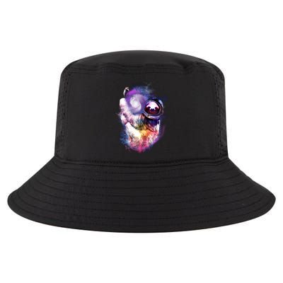 Astronaut Sloth In Space Cool Comfort Performance Bucket Hat