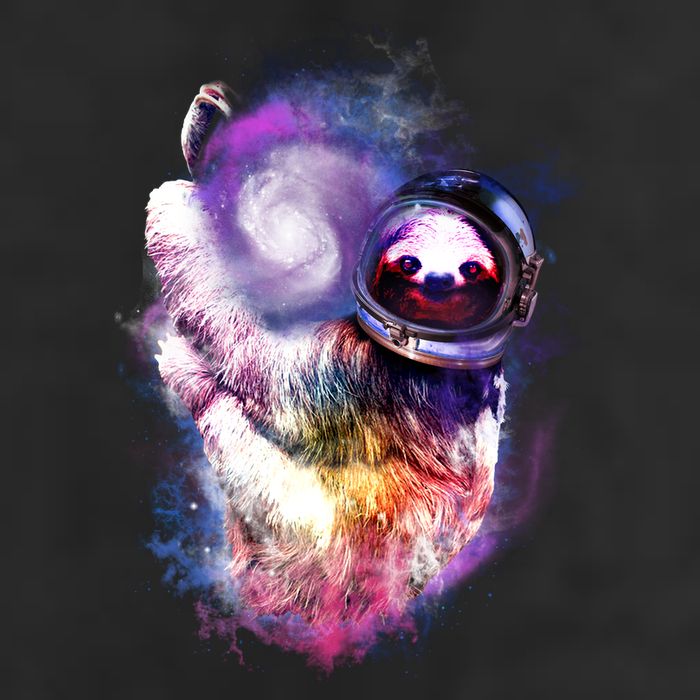Astronaut Sloth In Space Cool Comfort Performance Bucket Hat