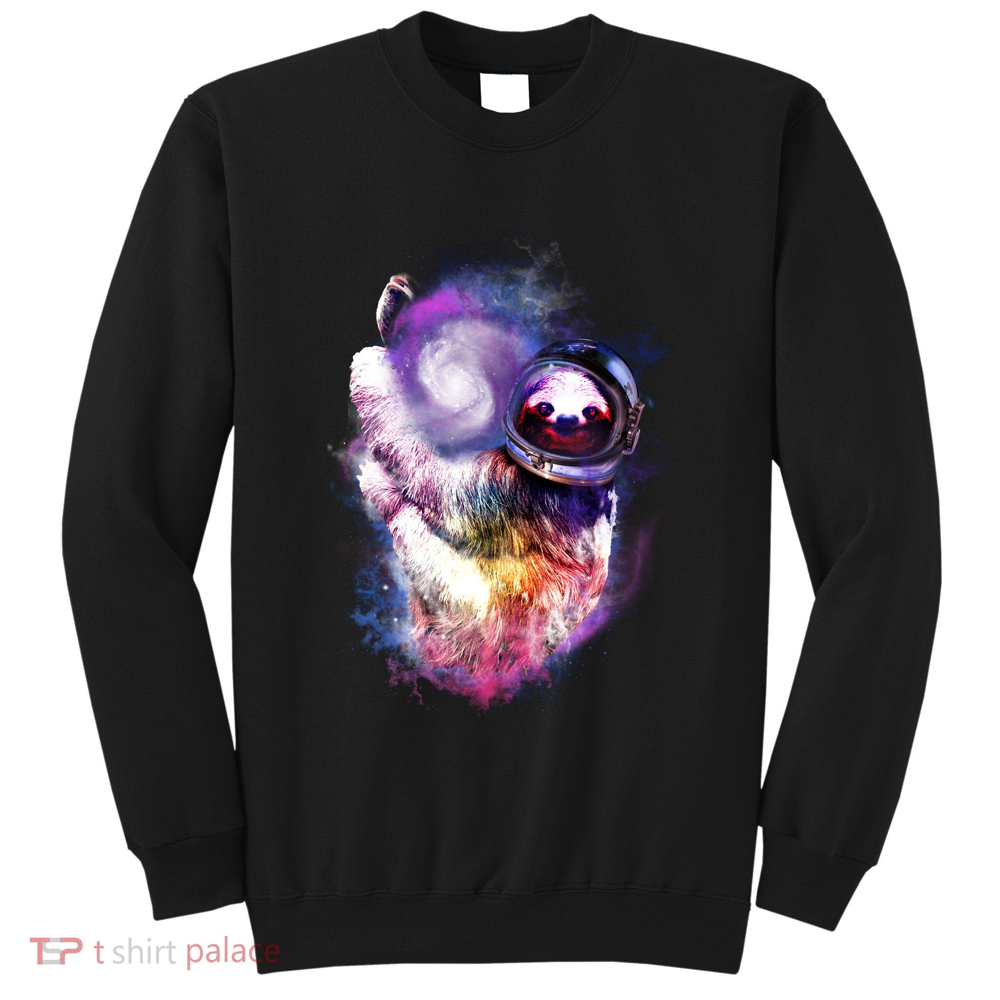 Astronaut Sloth In Space Sweatshirt