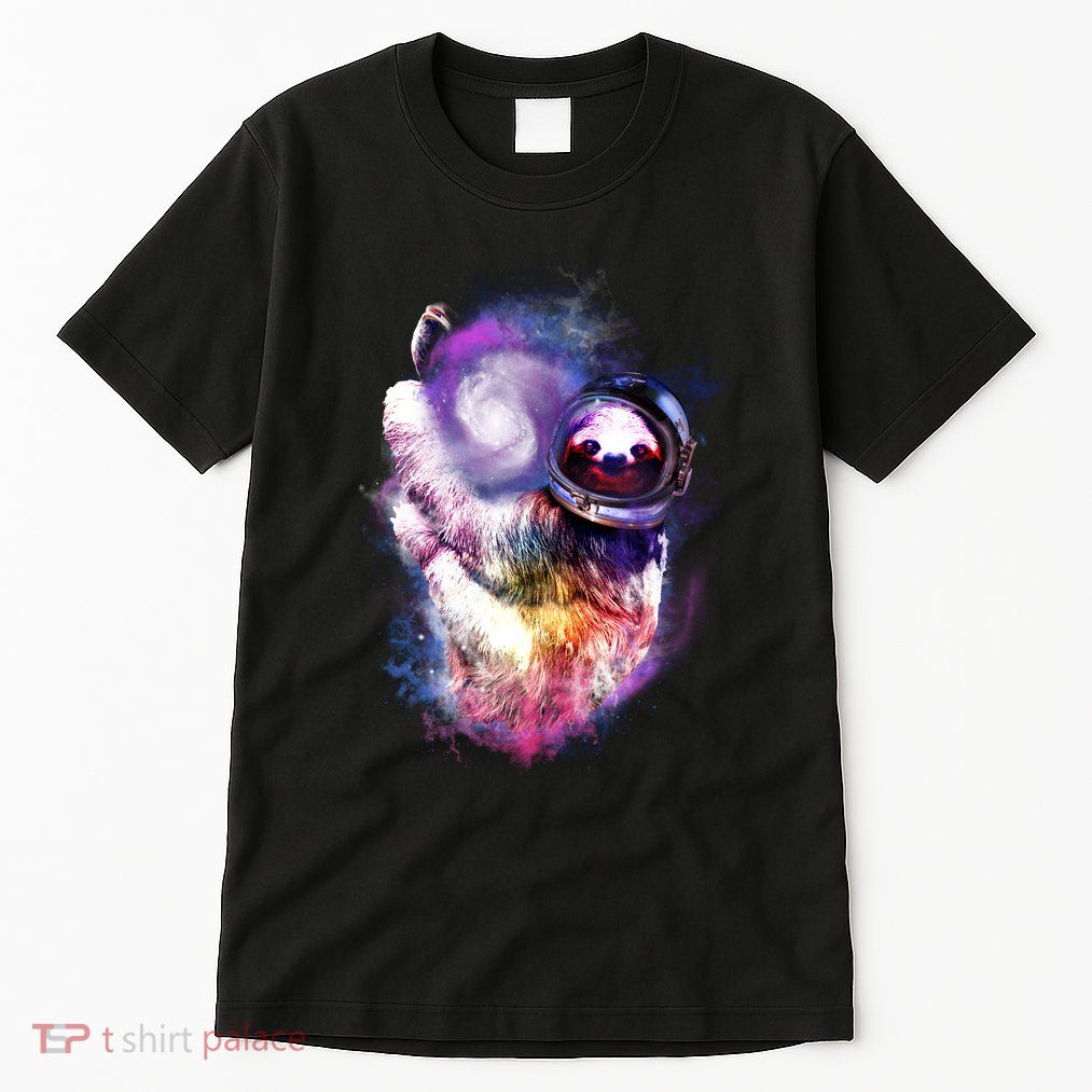 Astronaut Sloth In Space Tall T-Shirt