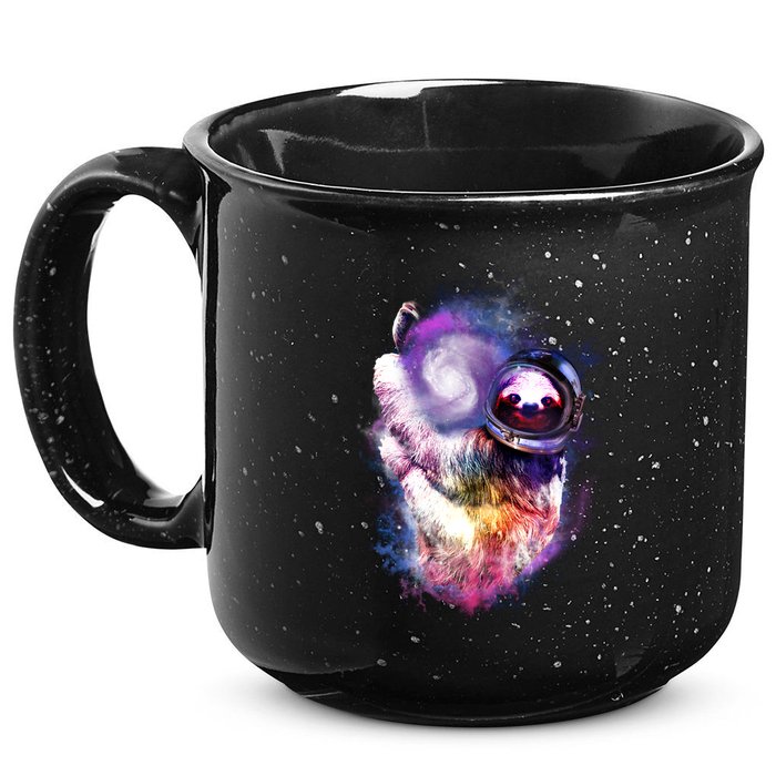 Astronaut Sloth In Space 15oz Campfire Ceramic Mug