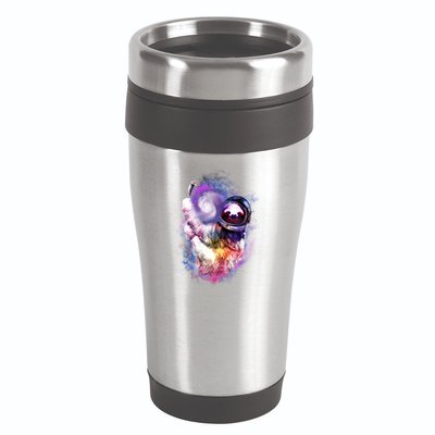 Astronaut Sloth In Space 16oz Travel Tumbler