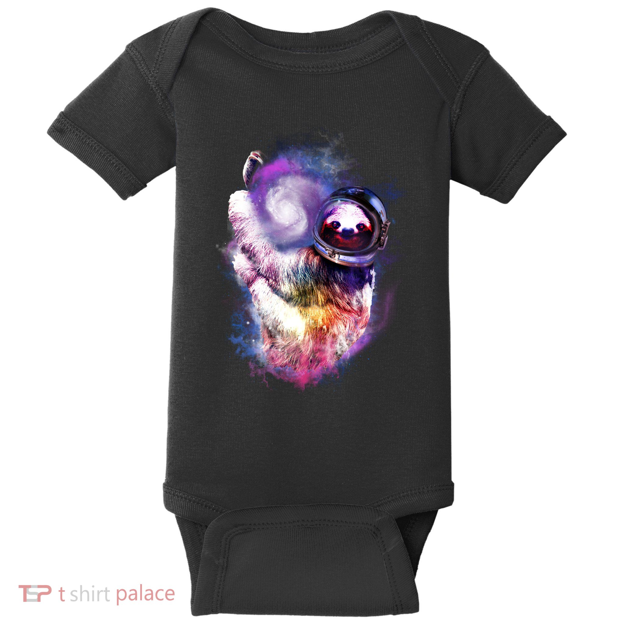 Astronaut Sloth In Space Baby Bodysuit
