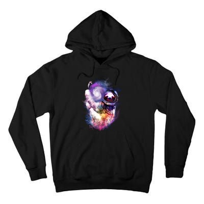 Astronaut Sloth In Space Tall Hoodie