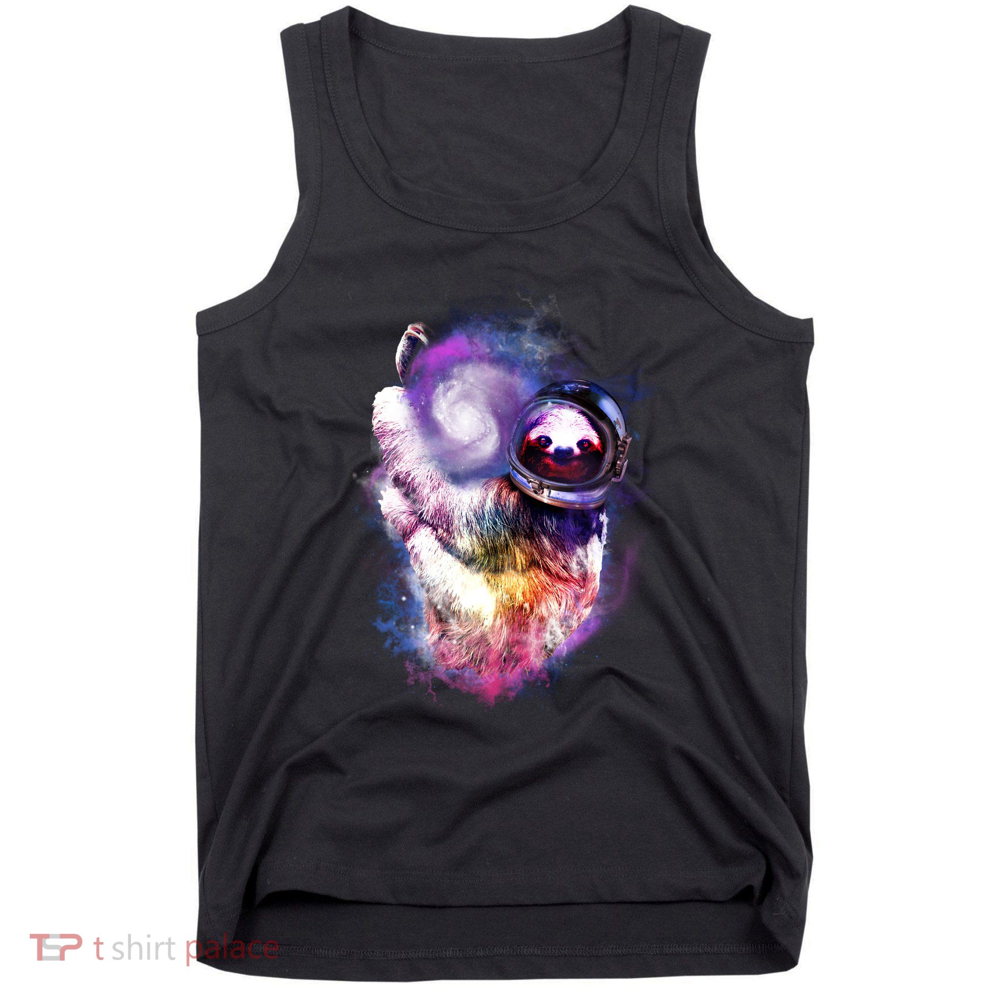 Astronaut Sloth In Space Tank Top