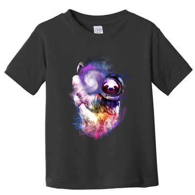 Astronaut Sloth In Space Toddler T-Shirt