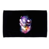 Astronaut Sloth In Space Microfiber Hand Towel