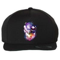 Astronaut Sloth In Space Wool Snapback Cap
