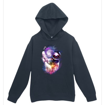 Astronaut Sloth In Space Urban Pullover Hoodie