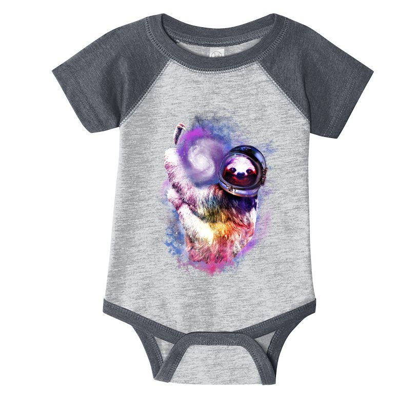 Astronaut Sloth In Space Infant Baby Jersey Bodysuit