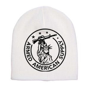 Armedamerican Supply I CanT Do Both Short Acrylic Beanie