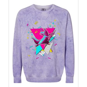 Artificer Slugcat Indie Game Rain World 90s graphic design Colorblast Crewneck Sweatshirt