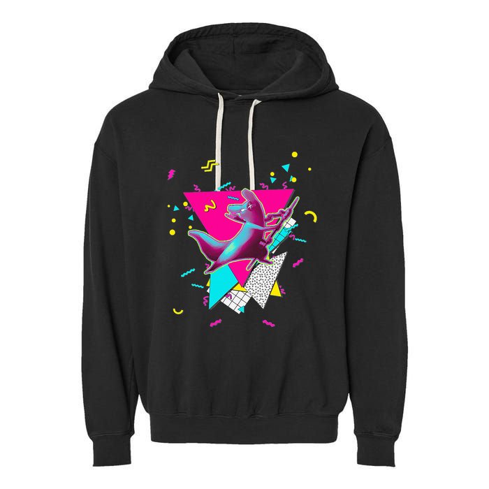 Artificer Slugcat Indie Game Rain World 90s graphic design Garment-Dyed Fleece Hoodie