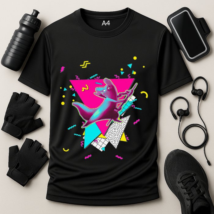 Artificer Slugcat Indie Game Rain World 90s graphic design Performance Shirt