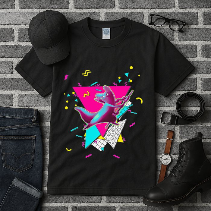 Artificer Slugcat Indie Game Rain World 90s graphic design Tall T-Shirt
