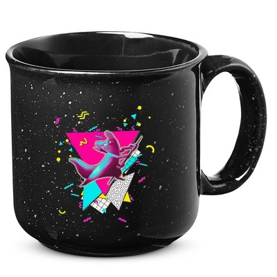 Artificer Slugcat Indie Game Rain World 90s graphic design 15oz Campfire Ceramic Mug