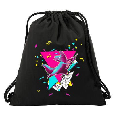 Artificer Slugcat Indie Game Rain World 90s graphic design Drawstring Bag