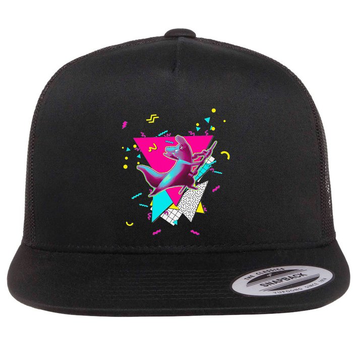 Artificer Slugcat Indie Game Rain World 90s graphic design Flatbill Hat