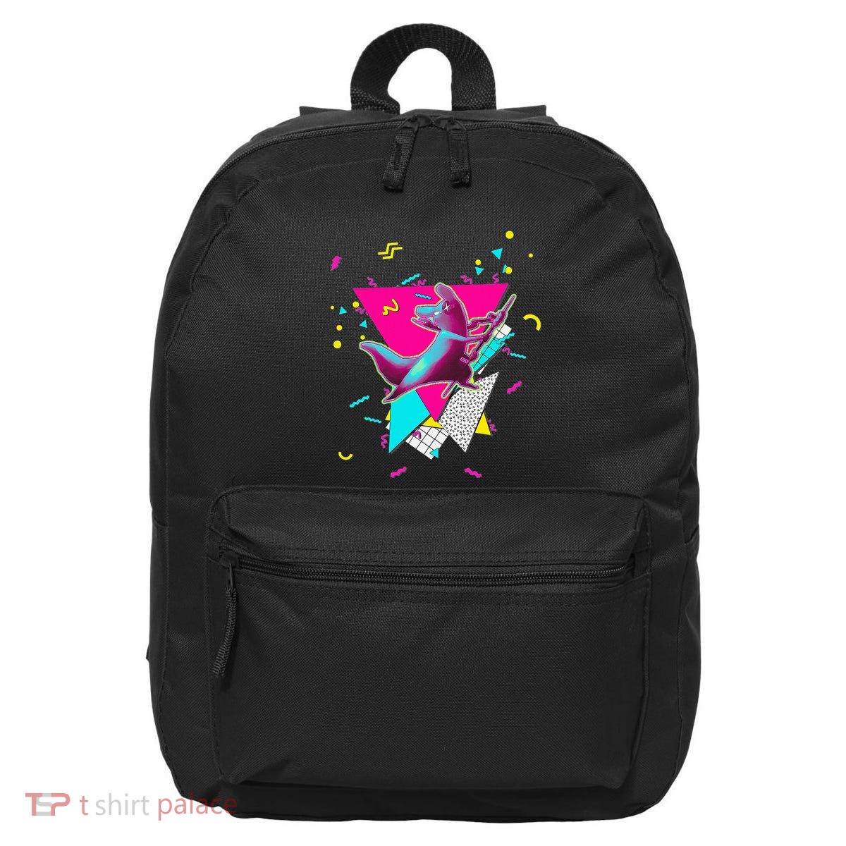 Artificer Slugcat Indie Game Rain World 90s graphic design 16 in Basic Backpack