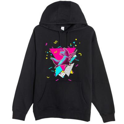 Artificer Slugcat Indie Game Rain World 90s graphic design Premium Pullover Hoodie