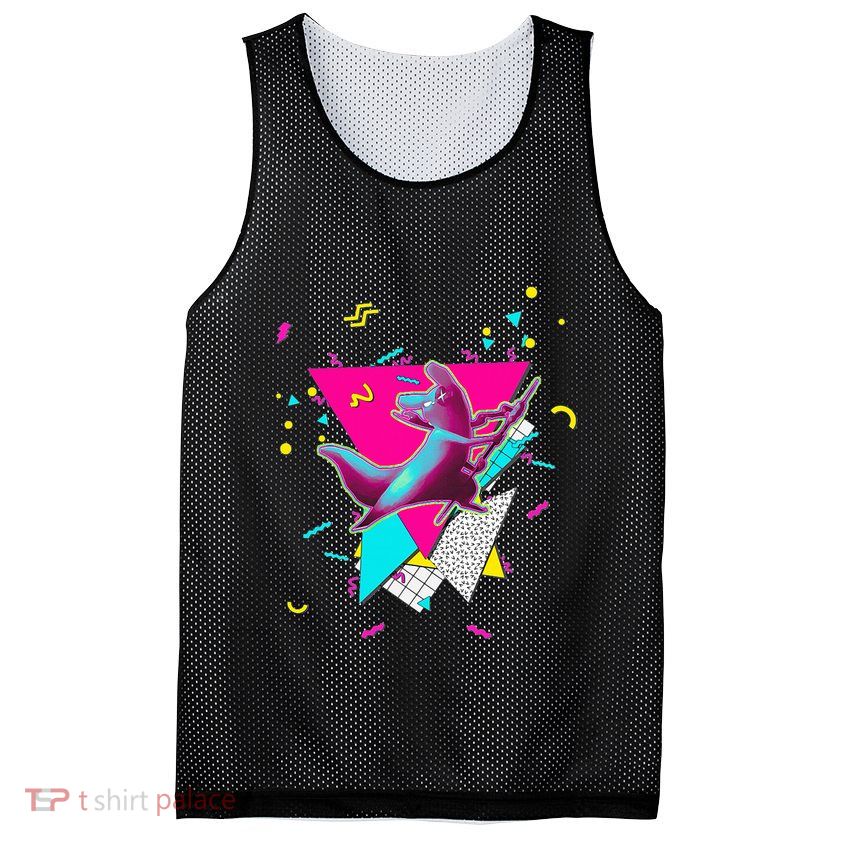 Artificer Slugcat Indie Game Rain World 90s graphic design Mesh Reversible Basketball Jersey Tank