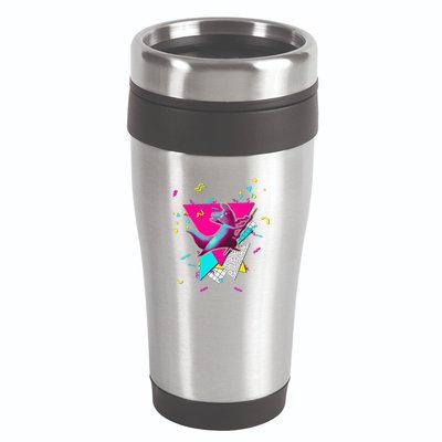 Artificer Slugcat Indie Game Rain World 90s graphic design 16oz Travel Tumbler