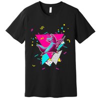 Artificer Slugcat Indie Game Rain World 90s graphic design Premium T-Shirt