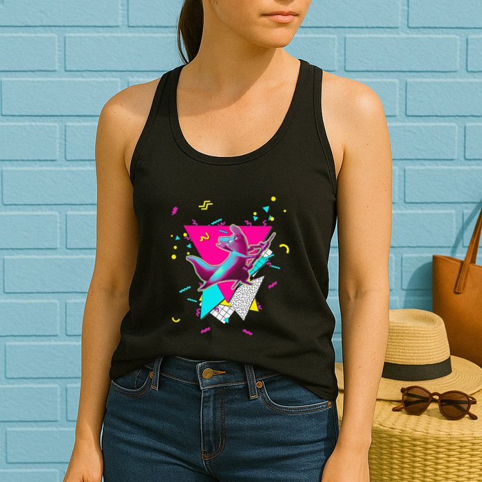 Artificer Slugcat Indie Game Rain World 90s graphic design Womens Tank Top