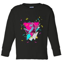 Artificer Slugcat Indie Game Rain World 90s graphic design Toddler Long Sleeve Shirt