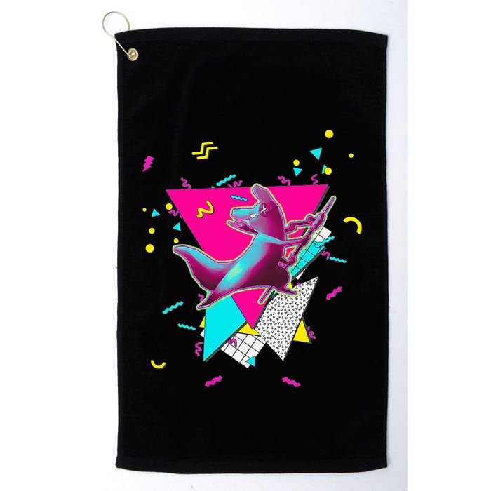 Artificer Slugcat Indie Game Rain World 90s graphic design Golf Towel