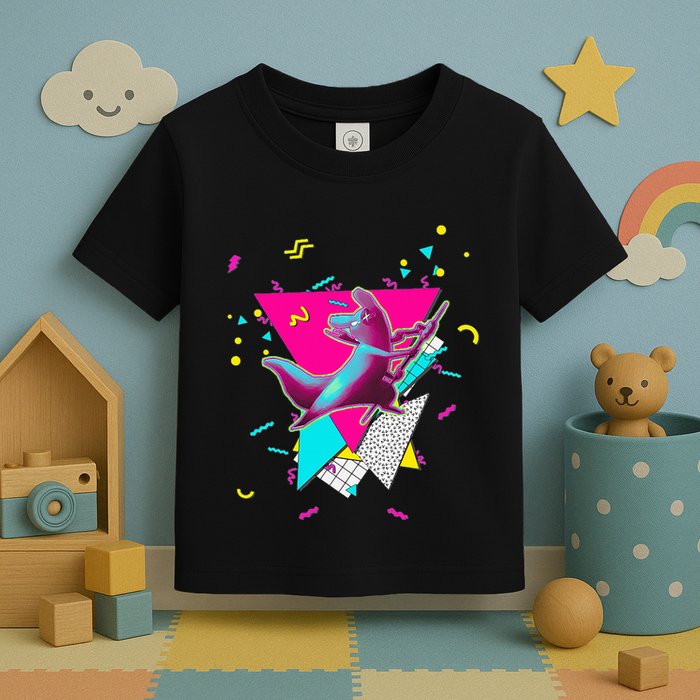 Artificer Slugcat Indie Game Rain World 90s graphic design Toddler T-Shirt