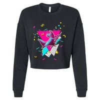 Artificer Slugcat Indie Game Rain World 90s graphic design Cropped Pullover Crew