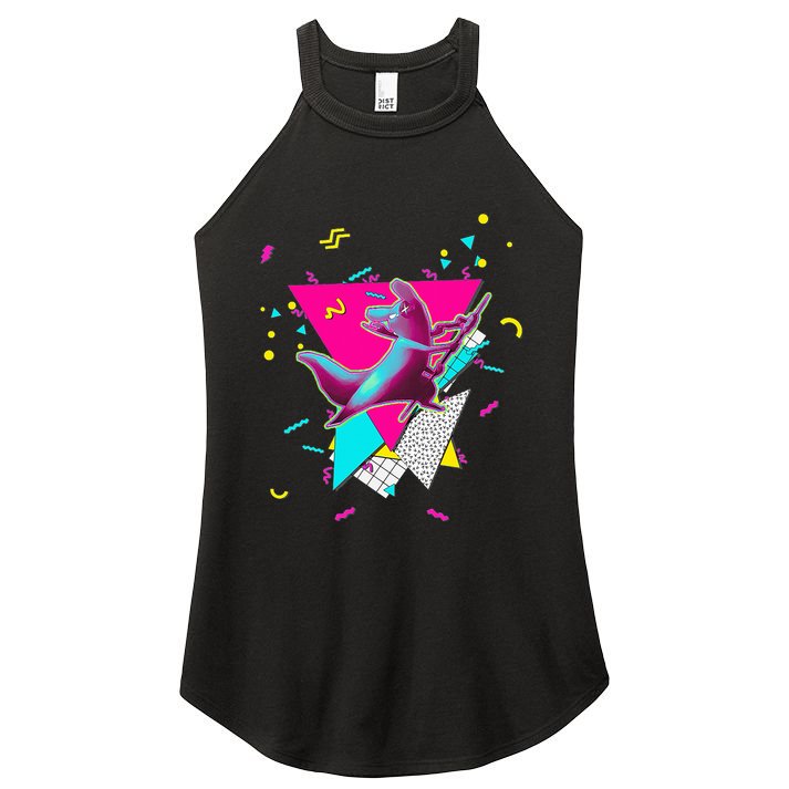 Artificer Slugcat Indie Game Rain World 90s graphic design Women's Perfect Tri Rocker Tank