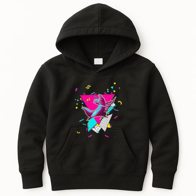 Artificer Slugcat Indie Game Rain World 90s graphic design Kids Hoodie