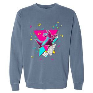 Artificer Slugcat Indie Game Rain World 90s graphic design Garment-Dyed Sweatshirt