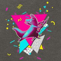 Artificer Slugcat Indie Game Rain World 90s graphic design Cotton Canvas Backpack