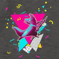 Artificer Slugcat Indie Game Rain World 90s graphic design Vector Backpack