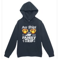 Aw Ship ItS A Family Trip 2024 Family Cruise Squad Matching Urban Pullover Hoodie