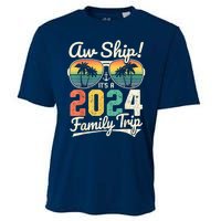 Aw Ship It's A 2024 Family Trip Family Cruise Vintage Cooling Performance Crew T-Shirt